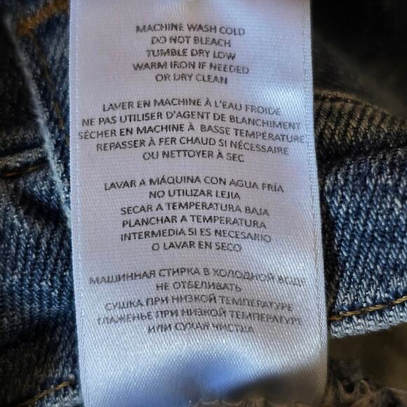 RE/DONE 70s Ultra High Rise Stove Pipe Jeans - Picture 9 of 16